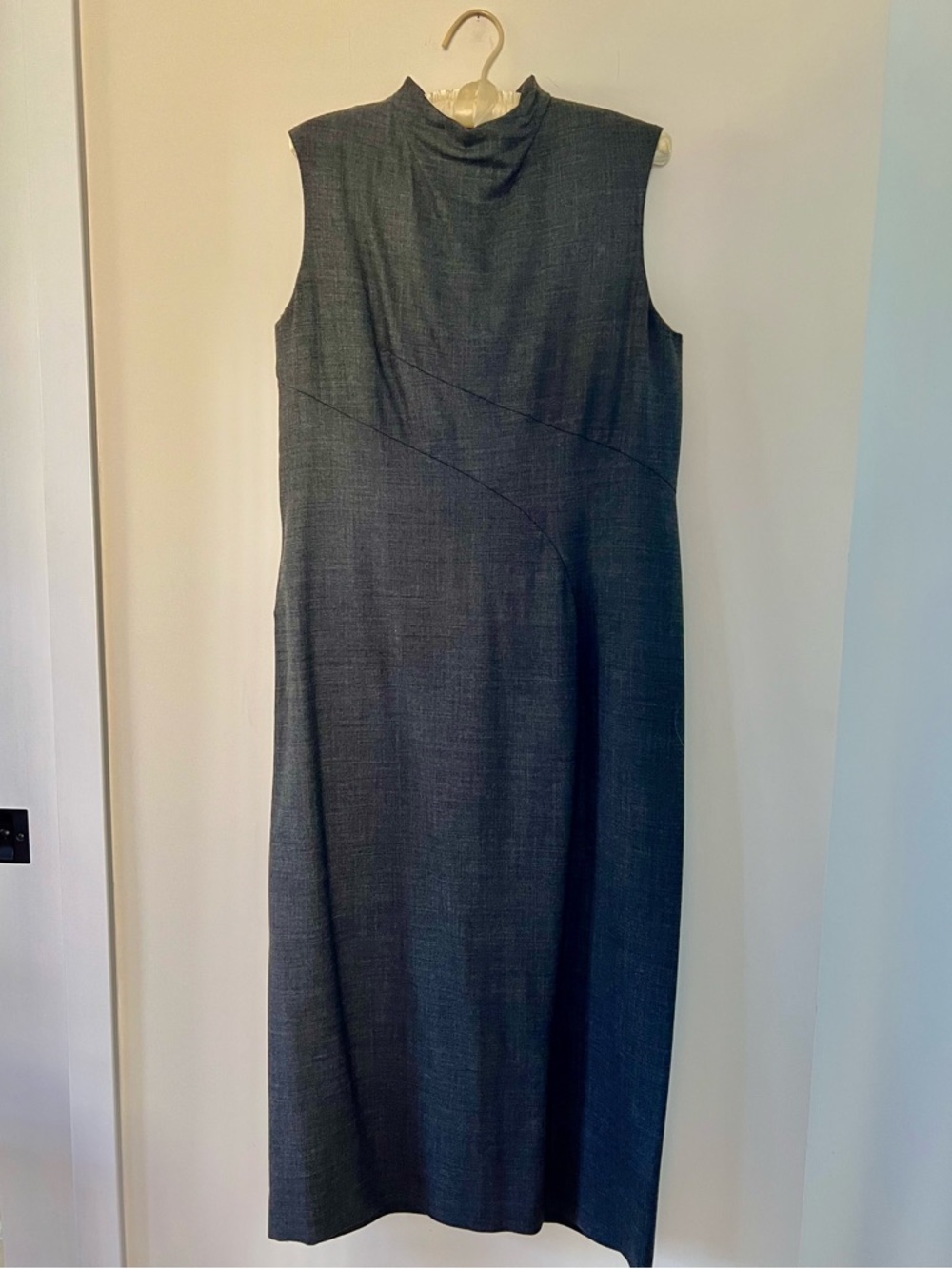 Donna Karan grey dress sz 12